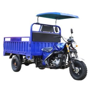 Covered Gas-Powered Tricycle