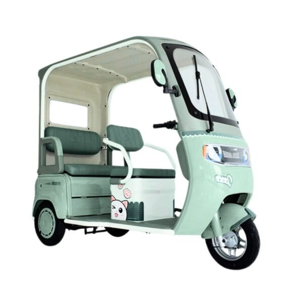 Electric 3-Wheeler with Canopy – For Passenger, Cargo, Kids & Elderly Transport - Image 6