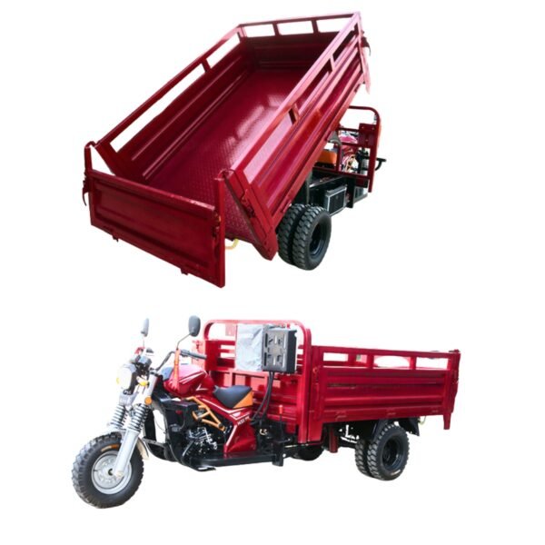 Gasoline Three-Wheel Motorcycle |  Heavy-Duty Cargo Tricycle - Image 3