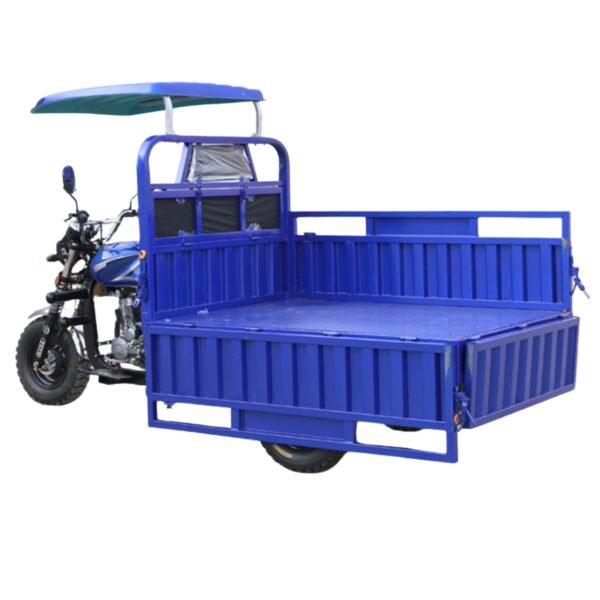 Covered Gas-Powered Tricycle