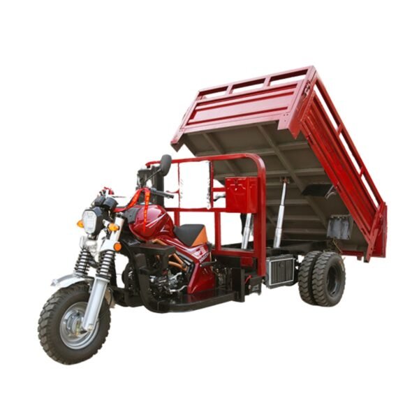 Gasoline Three-Wheel Motorcycle |  Heavy-Duty Cargo Tricycle - Image 2