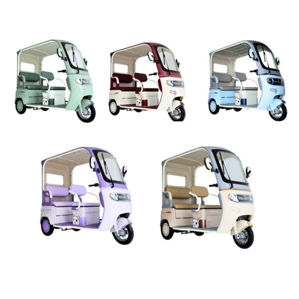 Electric 3-Wheeler with Canopy – For Passenger, Cargo, Kids & Elderly Transport - Image 3