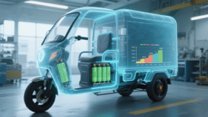 Electric Tricycle View Design